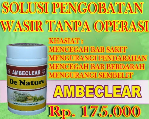 Obat Wasir Herbal Terdaftar Bpom