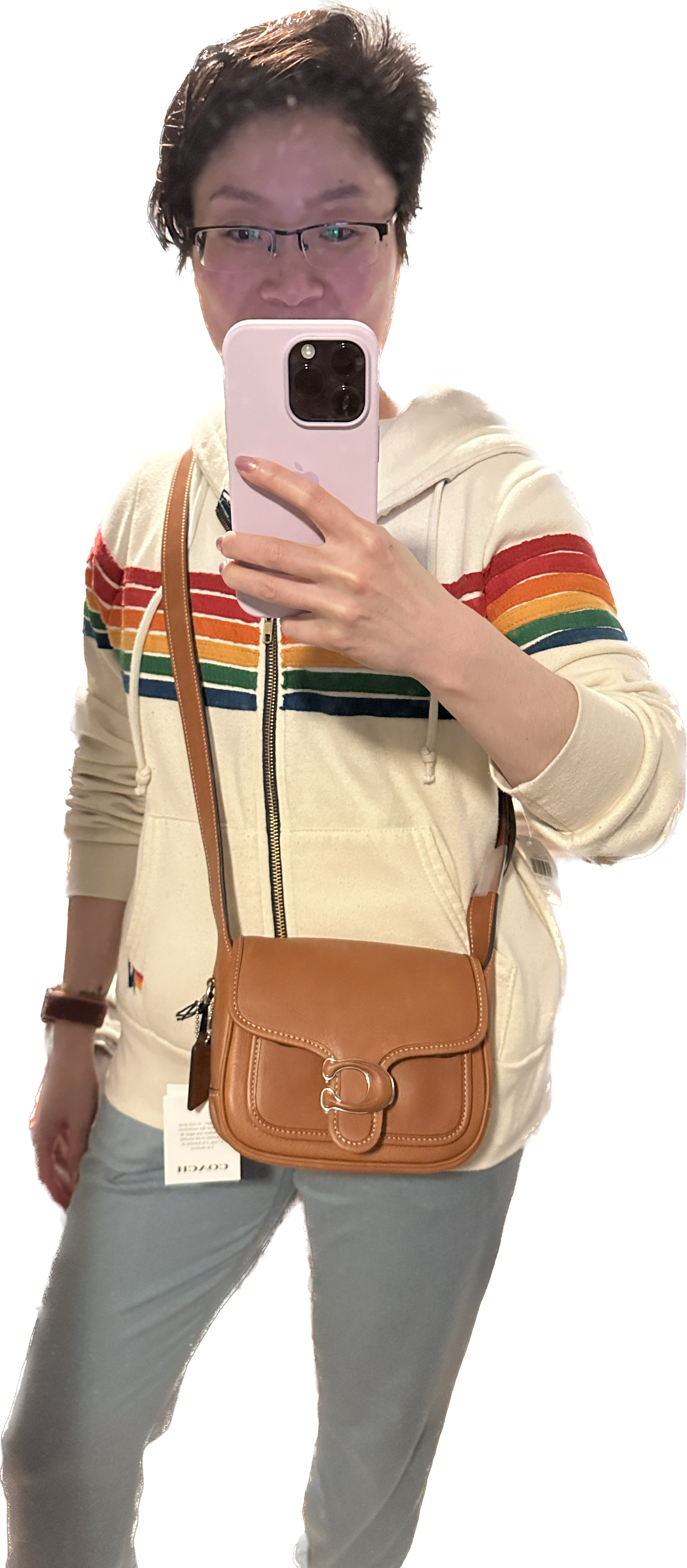 COACH Tabby Messenger 19 In Signature Canvas