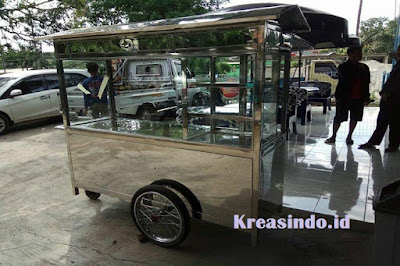 Jasa Gerobak Stainless Gorengan di Bekasi dan sekitarnya