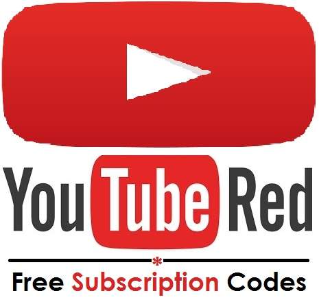 Get YouTube Red Free Subscription Codes