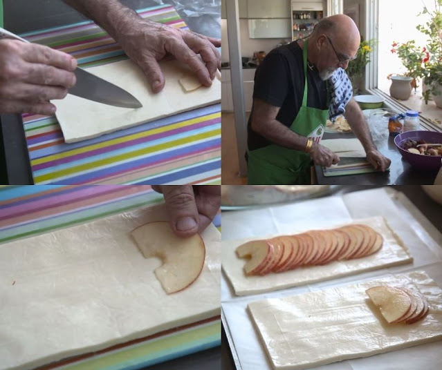 Cutting inner rim for the tart