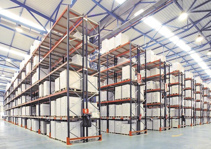 INDUSTRIAL WAREHOUSE RACKING SYSTEM