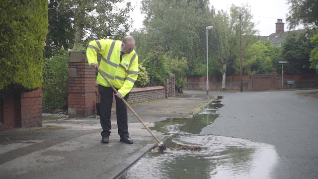 Blocked Stormwater Drain