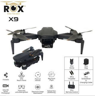 Spesifikasi Drone ROX X9 - OmahDrones