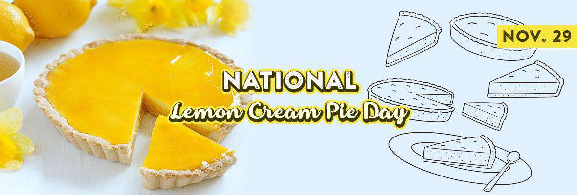 National Lemon Cream Pie Day Wishes Awesome Picture