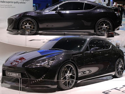  Toyota Sport Cars FT86 Concept II as a model that is ready production
