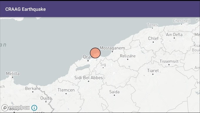 Un sismo de magnitud 5,1 sacude la provincia de Orán (Argelia)