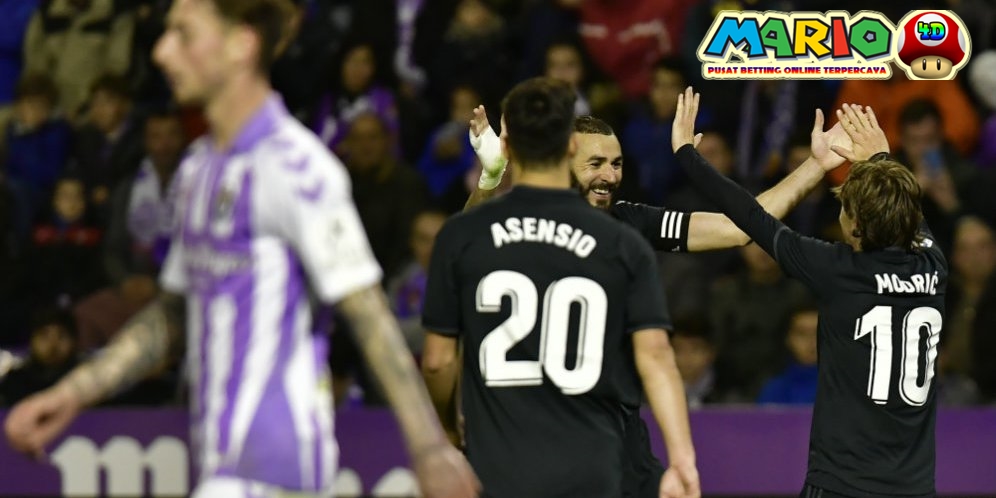 Hasil Pertandingan Real Valladolid vs Real Madrid: Skor 1-4