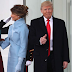 Donald & Melania Trump Arrive Washington for Inauguration [photos & video)