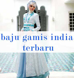 Baju gamis india terbaru