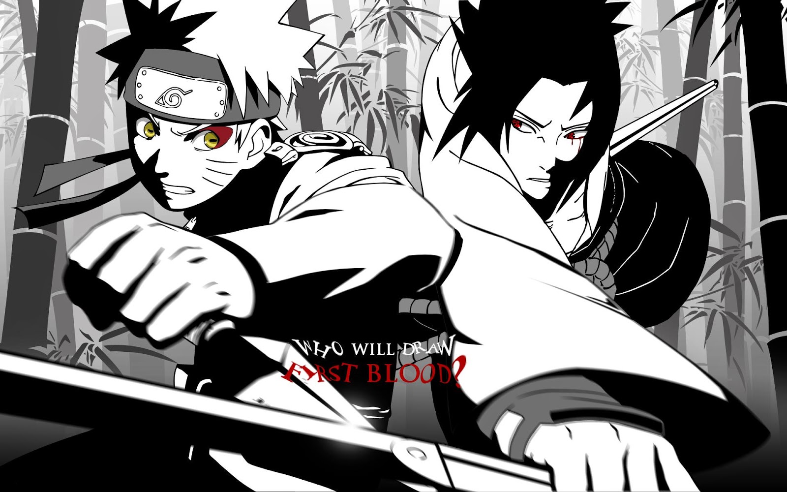 15 Koleksi Gambar Wallpaper Naruto Vs Sasuke HD Koleksi Galeri