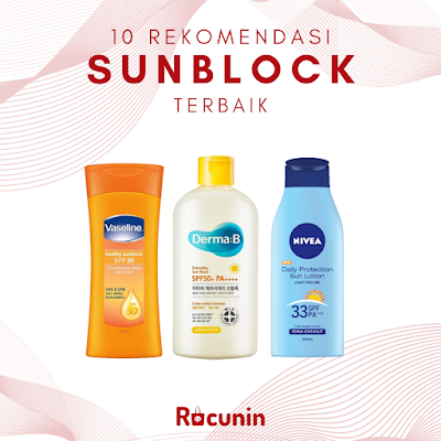 Rekomendasi sunblock terbaik