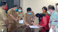 Pjs Bupati Clay Dondokambey Menghadiri Pemberian Bantuan Dana Hibah Ke 15 Rumah Ibadah Dari Pemprof Sulut