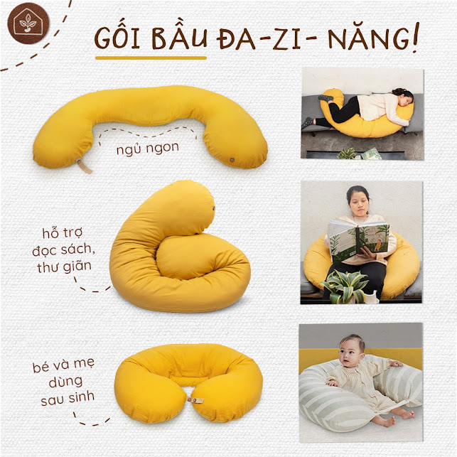 [A159] Gợi ý quà gối bầu Đậu Khuyết tặng sinh nhật Mẹ Bầu cực chất