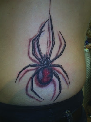 3D Spider Tattoo Posted by Tattoo at 1122 AM