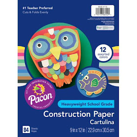 Girl Scout leaders need construction paper for many different crafts