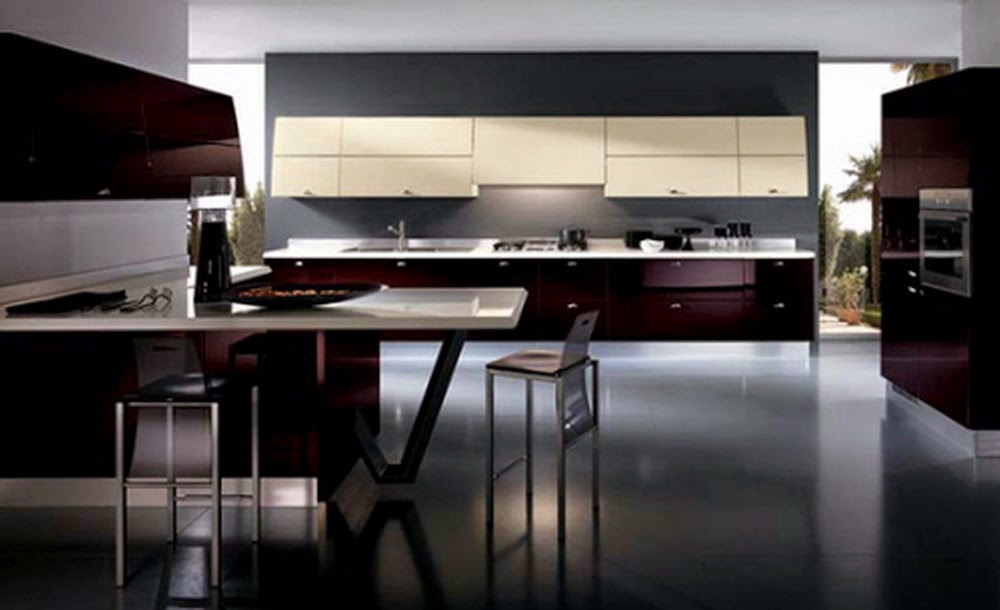 Sharp Casual Colors Kitchen