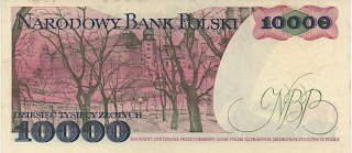 10,000 Zlotych 1-12-1988 P# 151b