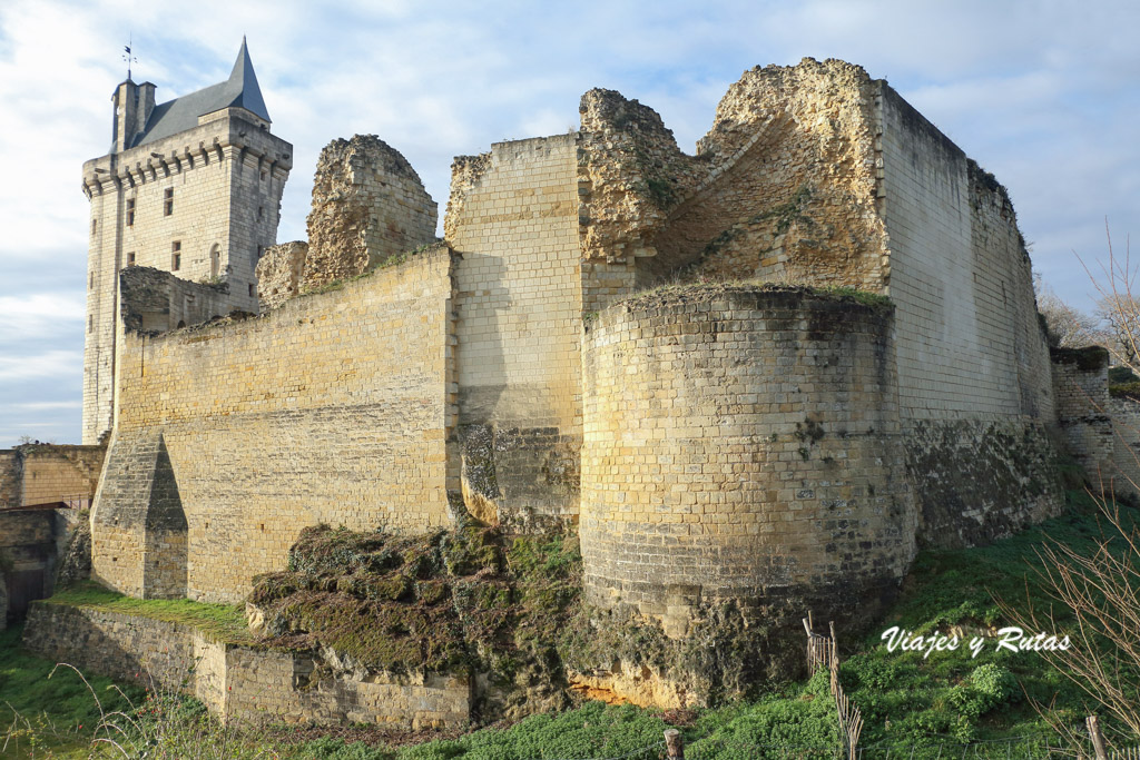Castillo de Chinon, Francia