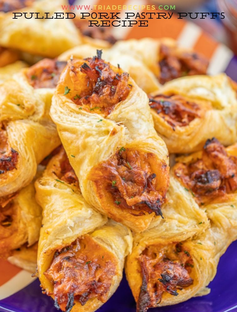 Pulled Pork Pastry Puffs Recipe