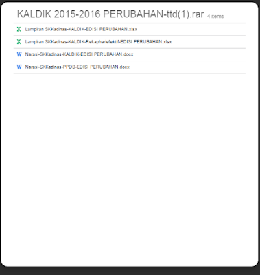 Unduh Kelender Pendidikan (Perubahan) Tahun 2015-2016