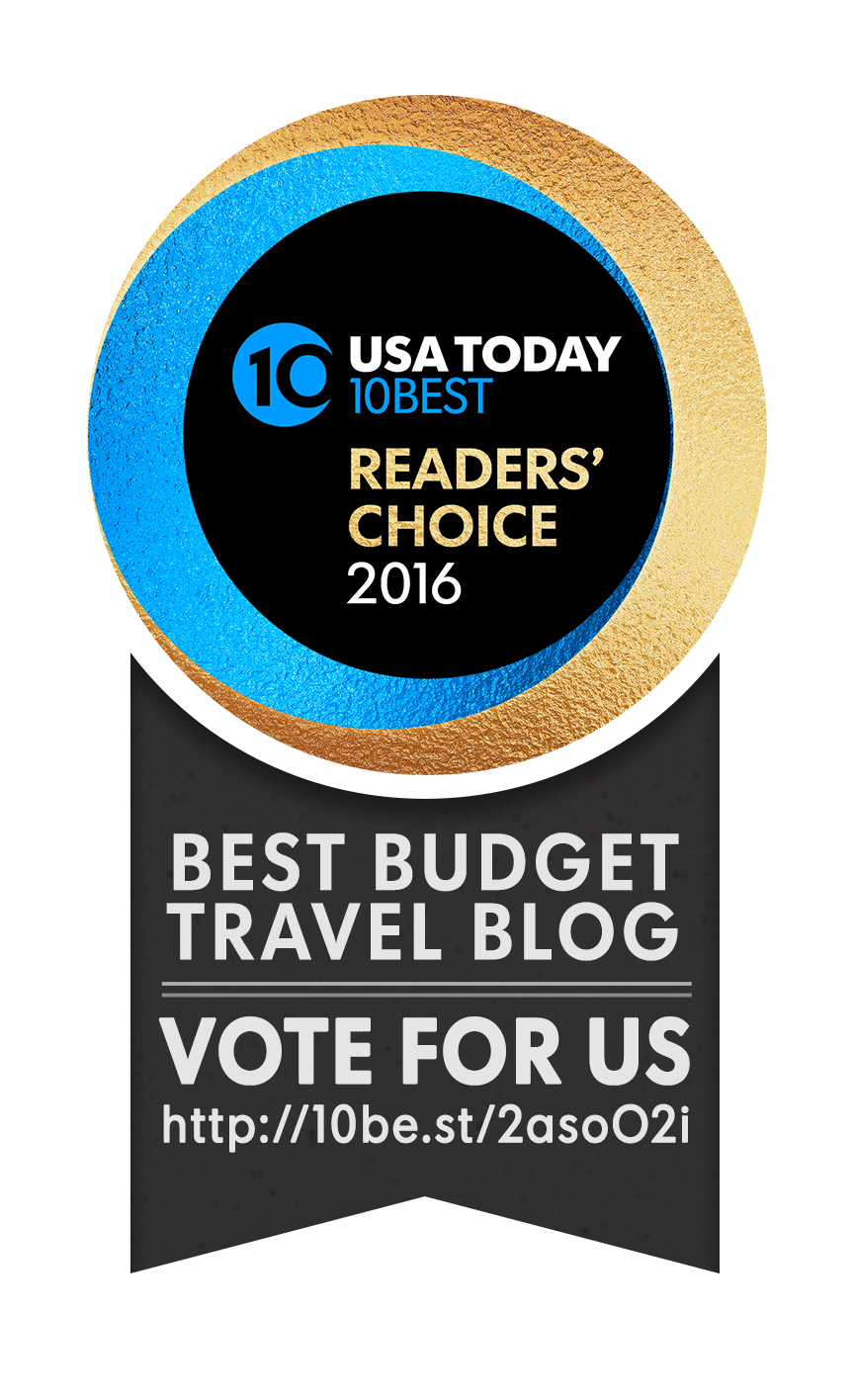 Vote for best budget travel blog