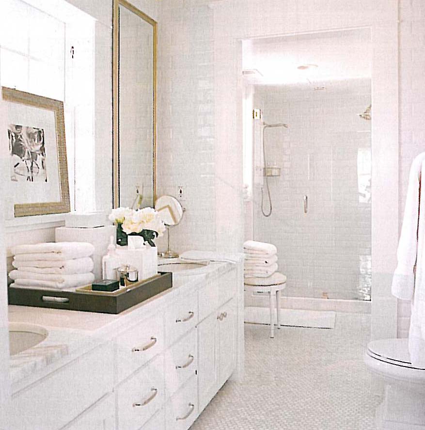 White Subway Tile Bathroom Ideas