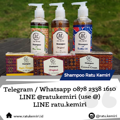 WA 087823381610 Jual Shampoo Kemiri Herbal di Kupang - Ratu Kemiri