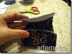 artemelza - bolsa de feltro duplo-16
