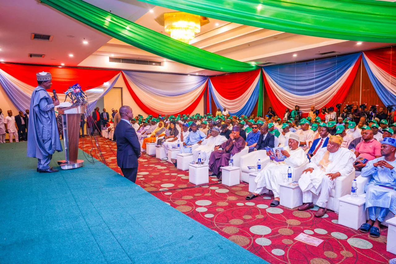 Gov. Lalong Unveils APC Nothern Speaker Door-to-Door Tinubu/Shettima 2023