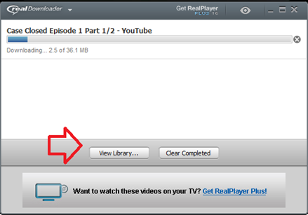 ดาวน์โหลดวีดีโอด้วย realplayer ใน youtube