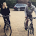 Photo: Mikel Obi and girlfriend enjoy bicycle ride together