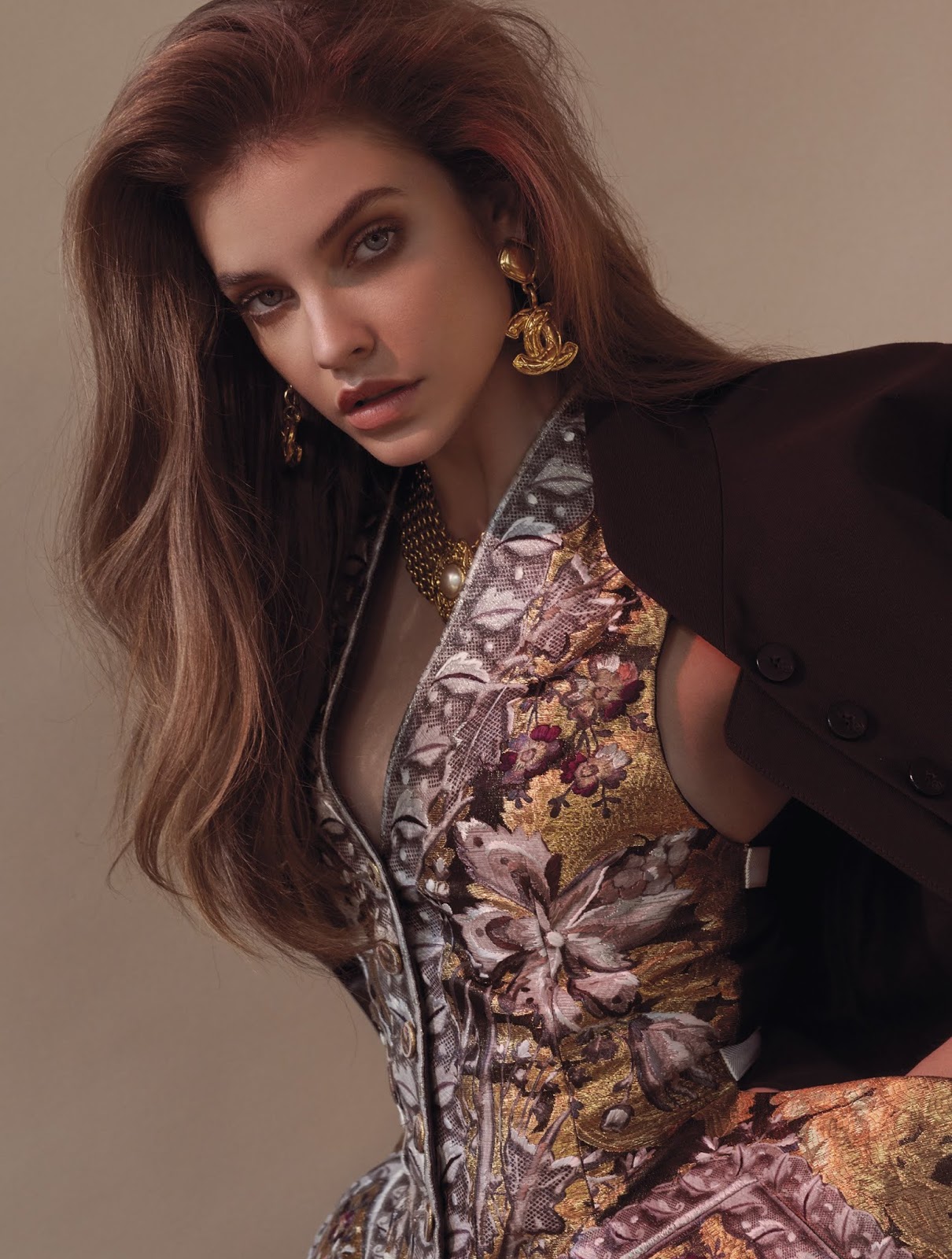 Barbara Palvin beautiful fashion model photo shoot