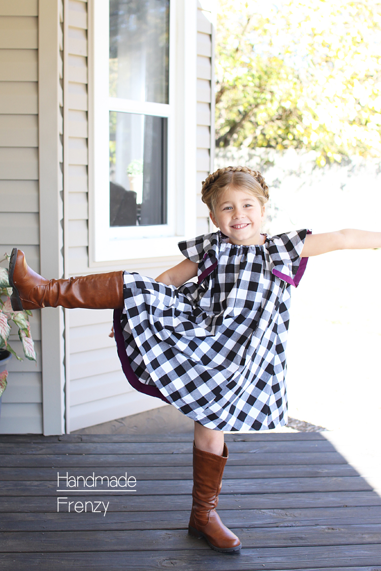 TIP Top Dress & Tunic Pattern // Handmade Frenzy // Sewing For Girls