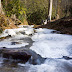 Ice and snow in the mountains