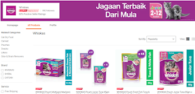 Whiskas, Makanan Kucing Dry Food, Wet Food, Jenama Whiskas, Brand, 2018, Cat Food, Kucing, Whiskas Junior, Canned Food, Lazada Malaysia, Online Shopping, Shopathon Sale, Lazada Shopathon Blogger Contest, 2018, 