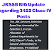 JKSSB BIG Update Regarding 3422 Class-IV Posts