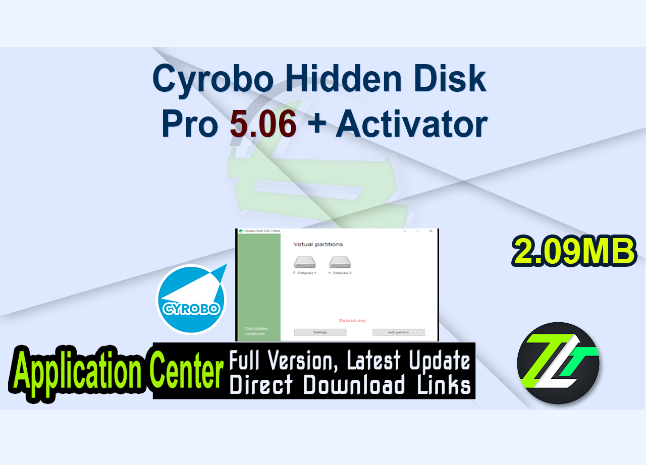 Cyrobo Hidden Disk Pro 5.06 + Activator
