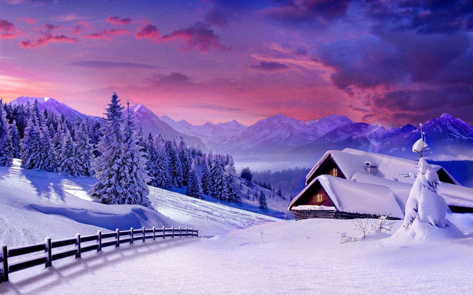 Winter Scenery Wallpaper