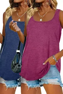 plus size tanks summer