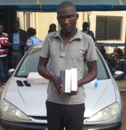 slot nigeria driver arrested stolen goods