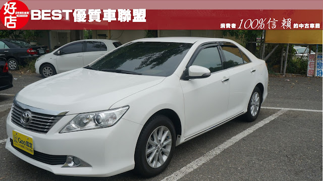    2013年 Toyota Camry 白色 豐田中古車