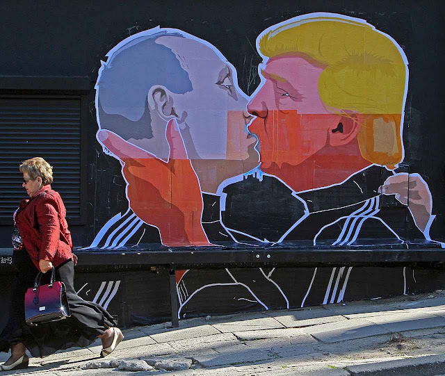 Para bálticos, Trump é um amigo encapuzado de Putin.