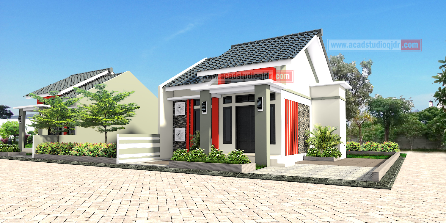 Desain Perumahan Tipe 45 Bpk Sandi Gorontalo Jasa Desain Rumah