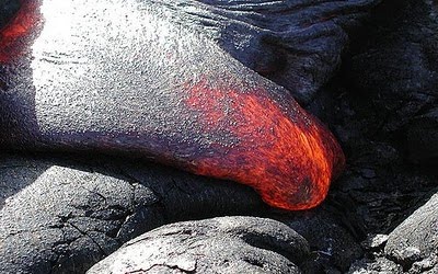 gambar, foto, lava, magma, lahar