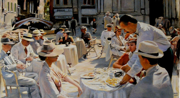 Cafe in the Venice