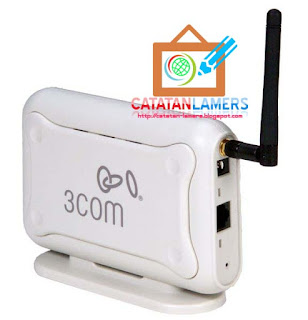 Cara Setting 3Com OfficeConnect Wireless 54Mbps11g Access Point Sebagai Client Hotspot