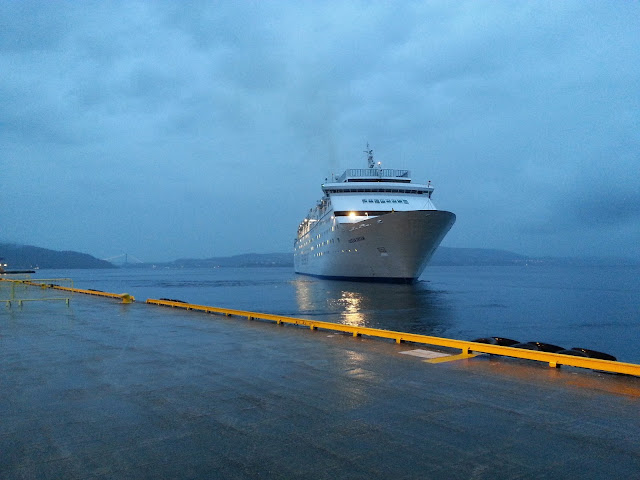 Peace Boat Ocean Dream in Bergen, Norway; Ships in Bergen