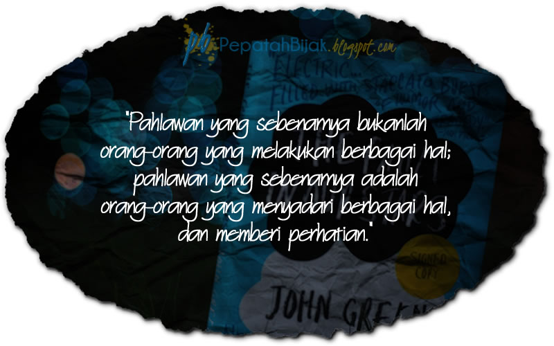 Kutipan Novel (Quotes) The Fault in Our Stars #2 - Pepatah 