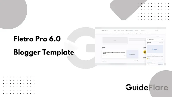 Fletro Pro V6.0 Blogger Template Free Download